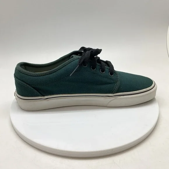 Vans Sneakers Mens 9 Womens 10.5 106 Vulcanized Green TB4R Skate Casual Shoes - Picture 6 of 10